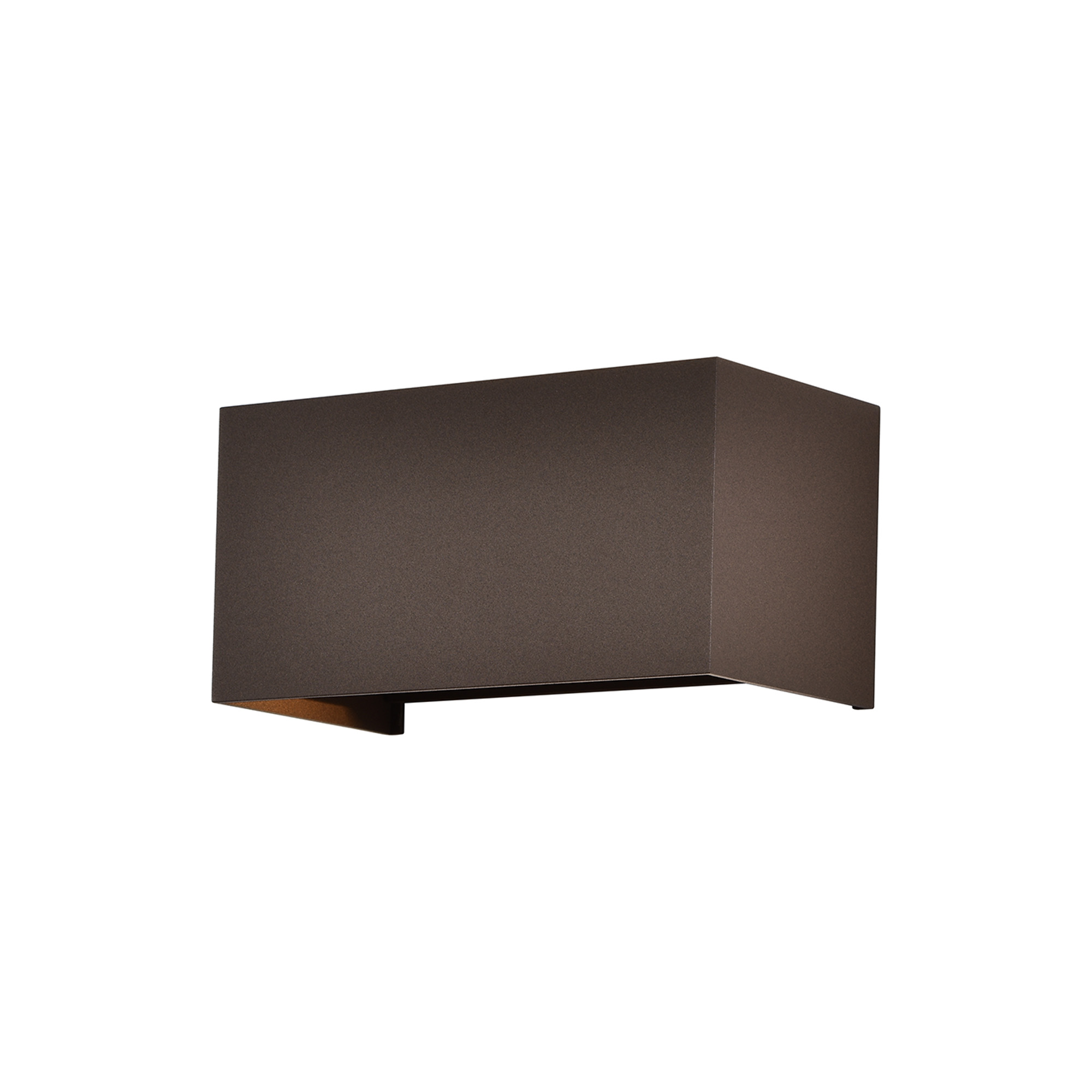 Davos Rust Brown Exterior Lights Mantra Fusion Directional Wall Lights